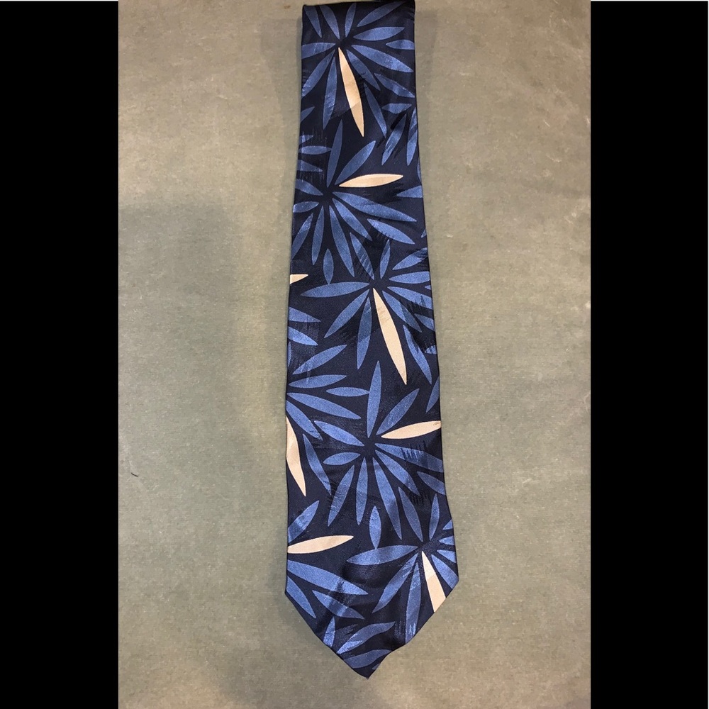 Polo by Ralph Lauren Blue Patterned Tie